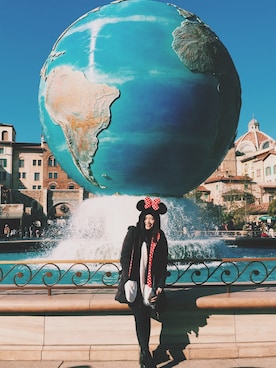 「アイテム（その他トップス、ブラウン系）」を使った、Caroline Ng May Lingさん（レディース・160cm）の冬コーディネート