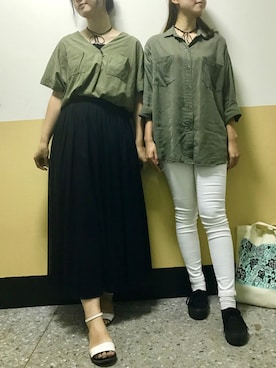 Nashiaさん（レディース・167cm）の秋コーディネート