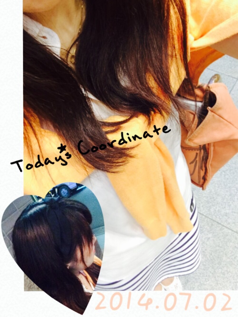 「HYSTERIC GLAMOURの76 pt SK（スカート、ホワイト系）」を使った、∞SAKIMI∞さん（レディース・164cm）の夏コーディネートの1枚目の写真