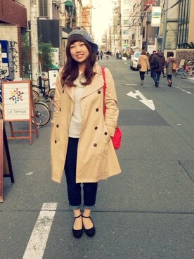 SAYUさん(レディース・161cm)の冬コーディネート