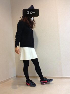 「CASIO（カシオ）のアイテム（その他）」を使った、みんちょさん（レディース・155cm）の冬コーディネート