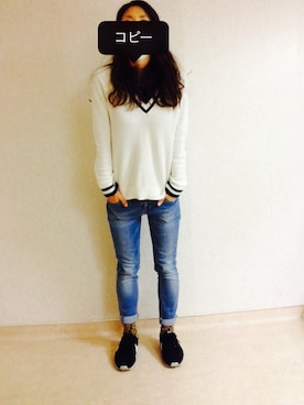 「あったかいんだから」｜みんちょさん（レディース・155cm）の冬コーディネート