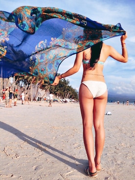 「boracay」｜陳又青さん（レディース・168cm）の夏コーディネート