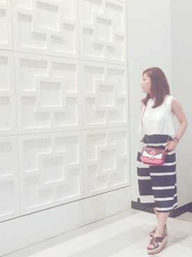 「Chesty（チェスティー）のアイテム（パンツ）」を使った、____ichi____さん（レディース・160cm）の夏コーディネート