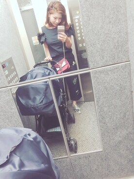 「Chesty（チェスティー）のアイテム（パンツ）」を使った、____ichi____さん（レディース・160cm）の夏コーディネート