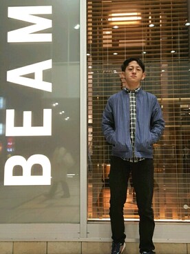 「URBAN RESEARCH（アーバンリサーチ）のアイテム（ノーカラージャケット）」を使った、たささん（メンズ・167cm）の春コーディネート