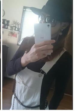 「EGOIST（エゴイスト）のアイテム（帽子）」を使った、ღ✧mizzunnn✧ღさん（レディース・159cm）の秋コーディネート
