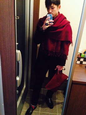 「WEGO（ウィゴー）のアイテム（その他シューズ）」を使った、小谷拓巳さん（メンズ・175cm）の春コーディネート