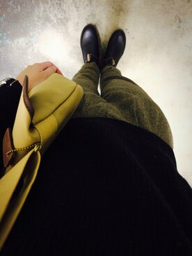 「BRADY」｜「アイテム（アナログ腕時計）」を使った、Akiiiiiさん（レディース・170cm）の秋コーディネート