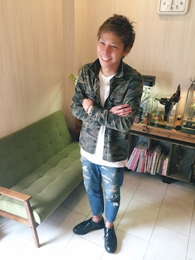 Chuuuさん（メンズ・171cm）の冬コーディネート