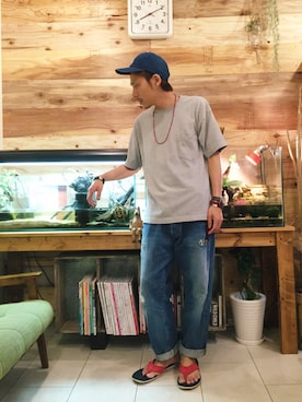 Chuuuさん(メンズ・171cm)の夏コーディネート