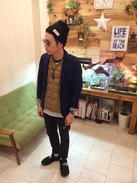 Chuuuさん（メンズ・171cm）の秋コーディネート