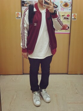 「MAISON KITSUNE」｜「アイテム（その他アウター）」を使った、ぎんさん（メンズ・168cm）の春コーディネート