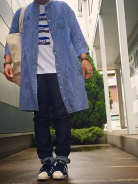 ぎんさん（メンズ・168cm）の夏コーディネート