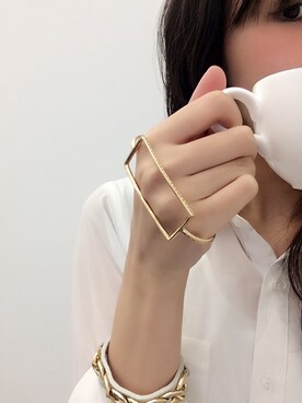 「#リング」｜Xtasyさん（レディース・160cm）の夏コーディネート