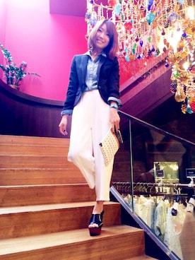 NATSUさん（レディース・165cm）の春コーディネート