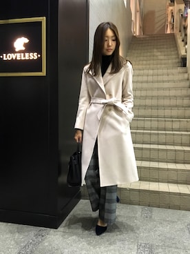 「alexanderwang（アレキサンダーワン）のアイテム」を使った、NATSUさん（レディース・165cm）の秋コーディネート