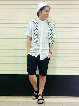 ivory court　ランドマークプラザ店スタッフさんのコーディネート