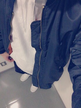「nike sb 」｜「アイテム（ブルゾン）」を使った、Maさん（メンズ・170cm）の冬コーディネート