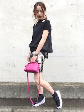 「Kaon（カオン）のアイテム」を使った、kanaさん（レディース・158cm）の春コーディネート