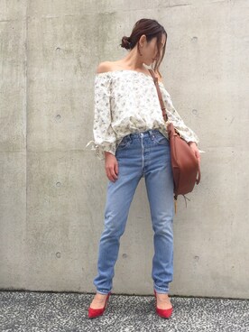 「Kaon（カオン）のアイテム」を使った、kanaさん（レディース・158cm）の秋コーディネート