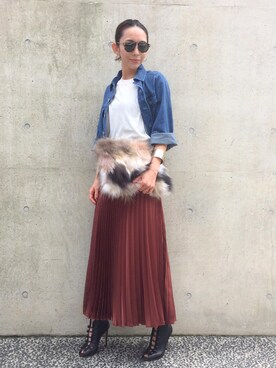 kanaさん（レディース・158cm）の秋コーディネート