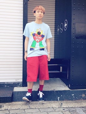 SAKAMOさんの（Dickies | ディッキーズ）を使ったコーディネート