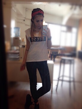 Bonnie梁晶晶さんのコーディネート