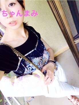 ちゃんまみさん（レディース・158cm）の夏コーディネート