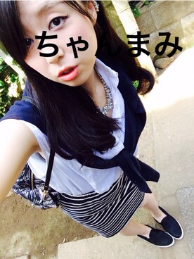 ちゃんまみさん（レディース・158cm）の夏コーディネート