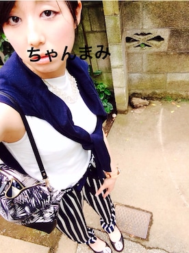 ちゃんまみさん（レディース・158cm）の夏コーディネート