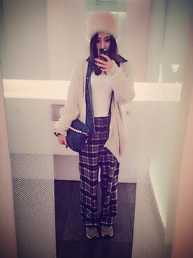 ちゃんまみさん（レディース・160cm）の冬コーディネート