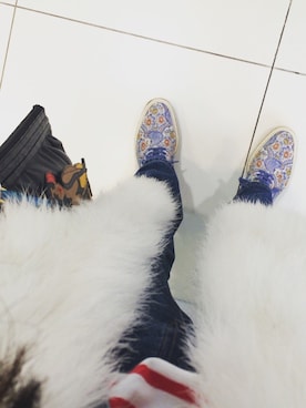 「PRADA（プラダ）のアイテム（チャーム）」を使った、yuiさん（レディース・160cm）の秋コーディネート