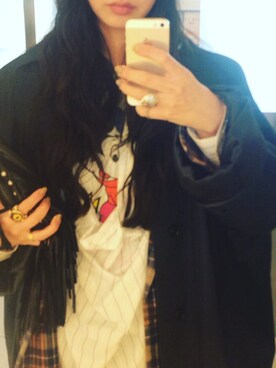 「vetements」｜「アイテム（トレンチコート）」を使った、yuiさん（レディース・160cm）の春コーディネート