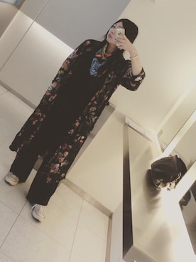 「LOEWE」｜「アイテム（その他アウター）」を使った、yuiさん（レディース・160cm）の春コーディネート