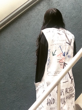 「Martin Margiela」｜「アイテム（その他アウター）」を使った、yuiさん（レディース・160cm）の春コーディネート