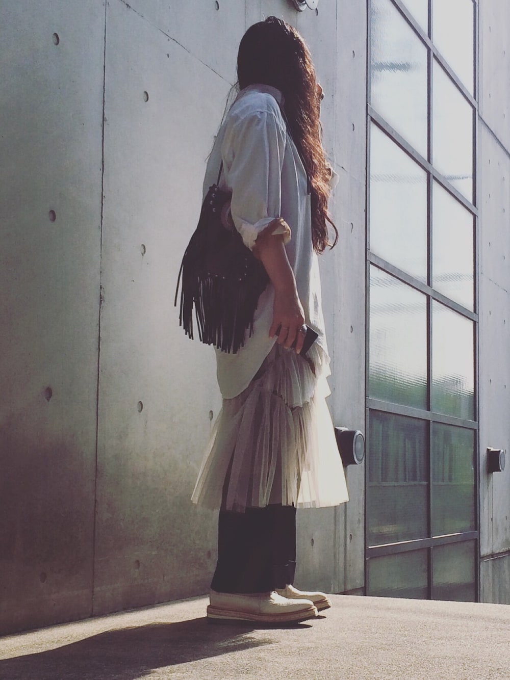 DRIES VAN NOTEN／ドリス／21FW／トロンプイユシャツワンピース DRIES VAN NOTEN／ドリス／21FW／トロンプイユシャツワンピース