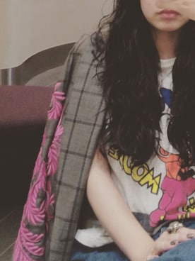 「DRIES VAN NOTEN（ドリスヴァンノッテン）のアイテム（チェスターコート）」を使った、yuiさん（レディース・160cm）の秋コーディネート