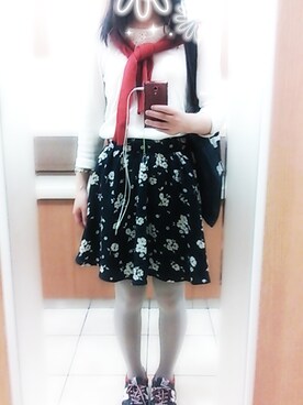 「プロデューサー巻き」｜「アイテム（その他）」を使った、flower_a さん（レディース・153cm）の春コーディネート