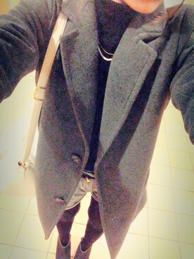 Mikaさん（レディース・155cm）の冬コーディネート