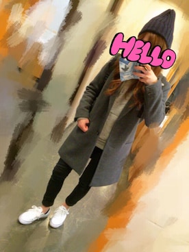 Mikaさん（レディース・155cm）の冬コーディネート