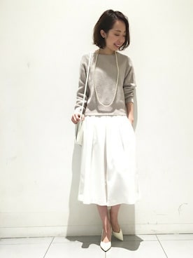 「Noble（ノーブル）のアイテム（バッグ）」を使った、natsukiさん（レディース・162cm）の冬コーディネート