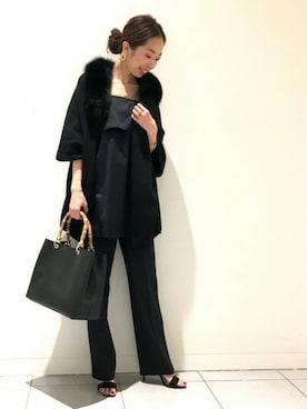 「Noble（ノーブル）のアイテム（サンダル）」を使った、natsukiさん（レディース・162cm）の秋コーディネート