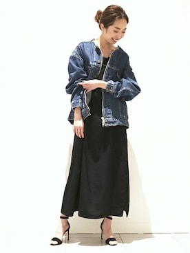 「Noble（ノーブル）のアイテム（サンダル）」を使った、natsukiさん（レディース・162cm）の春コーディネート