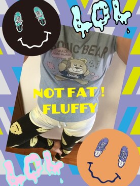 「smork（スモーク）のアイテム」を使った、せーちゃんさん（キッズ・70cm）の夏コーディネート