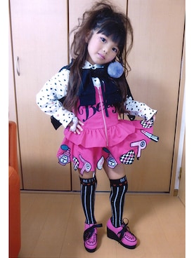 「アイテム（その他シューズ）」を使った、bloc_betty_OFFICIALさん（キッズ・110cm）の冬コーディネート