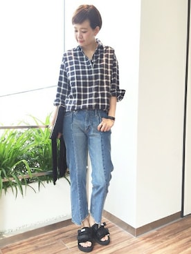 Reimiさん（レディース・170cm）の秋コーディネート