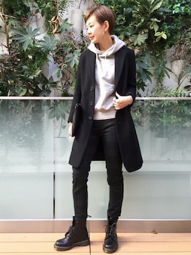 「JOURNAL STANDARD（ジャーナルスタンダード）のアイテム（その他パンツ）」を使った、Reimiさん（レディース・170cm）の秋コーディネート