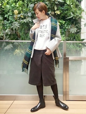 Reimiさん（レディース・170cm）の冬コーディネート