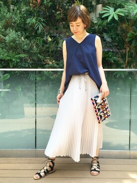 Reimiさん（レディース・170cm）の春コーディネート